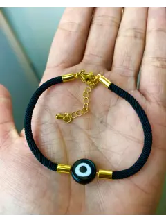 Pulseras de cordón con dijes estilo casual