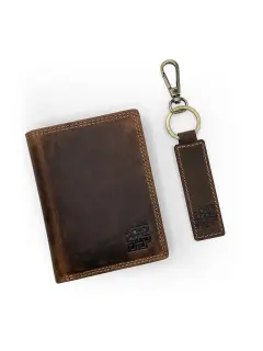 Billetera para caballero con llavero