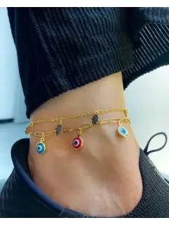 Tobillera ojo turco