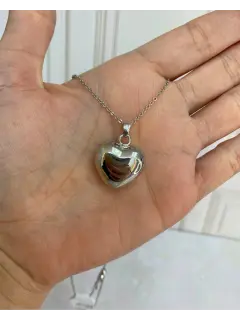 Collar con dije de corazón - Serie #CO05