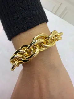 Pulsera entorchado gruesa