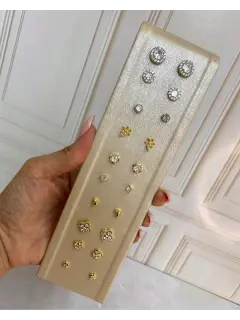 Topitos - Dorado y plateado. Diferentes modelos