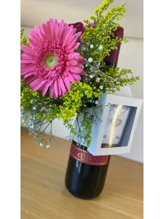 Regalo corporativo - Vino tinto (para ellas). Navidad