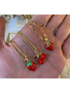 Collar Dije Frutales