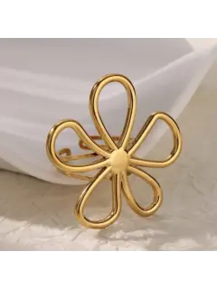 Anillo - Tipo Floral Ajustable