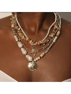 Set de colla playero - Estilo Terracota