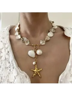 Set de collar, pulsera y zarcillo  perlas de agua dulce