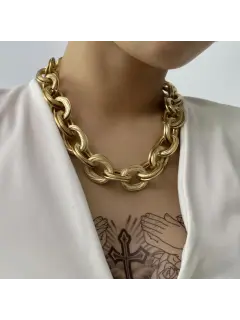 Collar doble anillos - estilo elegante