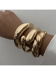 Brazaletes estilo clásico - irregular